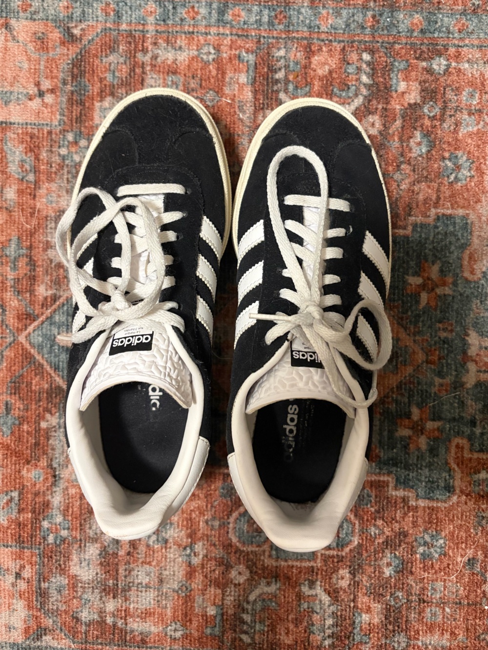 Adidas Gazelle Bold - Black & White